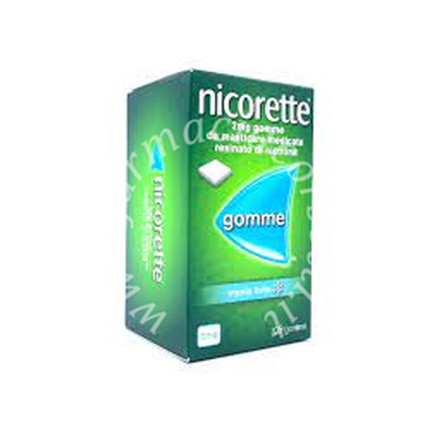 Nicorette 2 mg 105 gomme Menta Forte