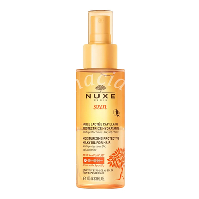 Nuxe sun huile lactee capillaire 100 ml
