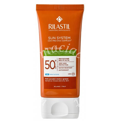 Rilastil sun spf50+ water matt color 50 ml