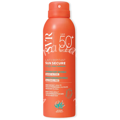 Sun secure lait crepitant spf50+ 200 ml