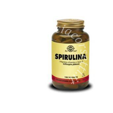 Solgar Spirulina 100 tavolette