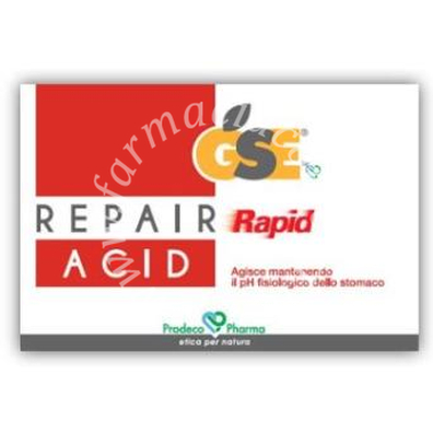 Gse Repair Rapid Acid 36 compresse 
