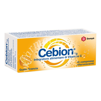 Cebion 1 g 10 Compresse Effervescenti 