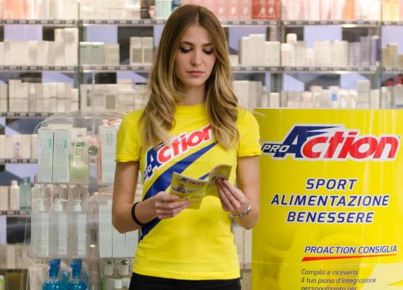 SPORT E ALIMENTAZIONE INSIEME PER L'EVENTO PROACTION