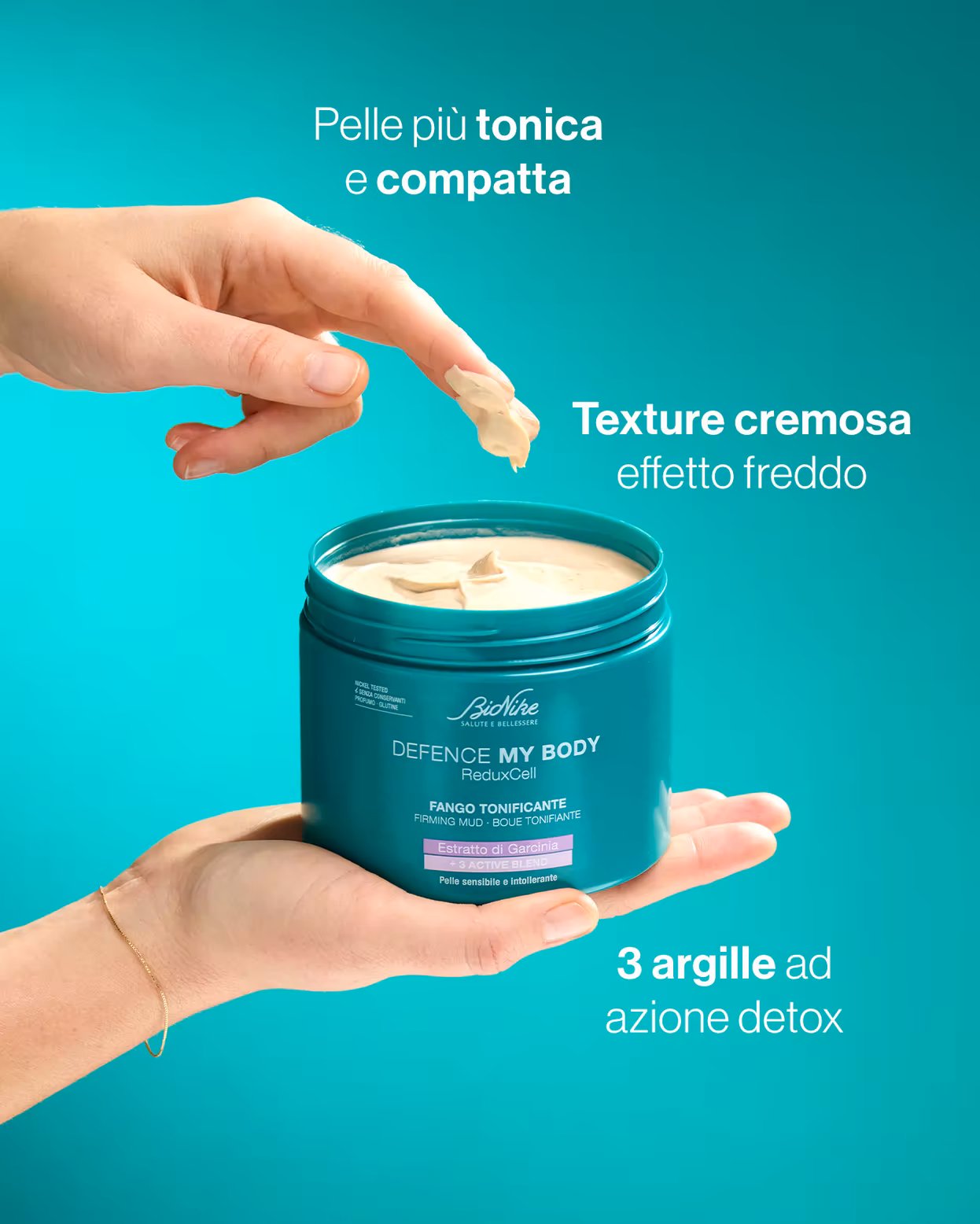 Elasticizzare, rassodare, defaticare.